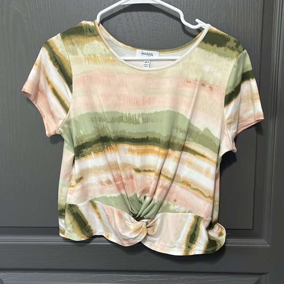 Girls crop top and tiered skirt size 16.5 - Picture 2 of 5